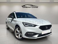Usado Seat Leon FR 150 CV (110 kW) 2021 Blanco Familiar