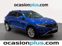 Usado VW T-Roc Life 150 CV (110 kW) 2023 Azul SUV
