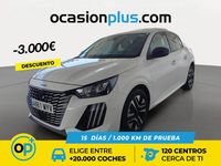 Usado Peugeot 208 Allure 100 CV (73 kW) 2025 Blanco Utilitario