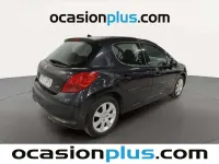 Usado Peugeot 207 Sport 90 CV (66 kW) 2009 Negro Utilitario