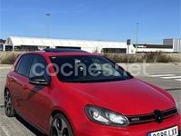 Usado VW Golf VI GTI 210 CV (154 kW) 2010 Rojo Utilitario