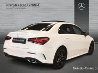 Usado Mercedes A180 AMG line 136 CV (100 kW) 2021 Blanco polar  pintura unicolor Berlina