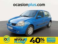 Usado Renault Clio II Expression 64 CV (47 kW) 2002 Azul Utilitario
