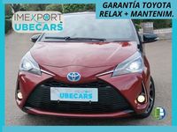 Usado Toyota Yaris Hybrid Edition 100 CV (73 kW) 2017 Rojo Berlina