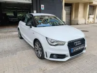 Usado Audi A1 S-Line 95 CV (69 kW) 2016 Blanco Utilitario