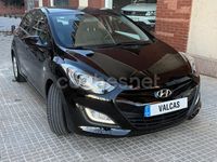 Usado Hyundai i30 100 CV (73 kW) 2013 Negro Berlina