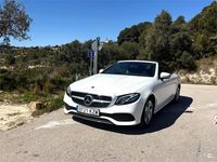 Usado Mercedes E220 170 CV (125 kW) 2018 Blanco Descapotable