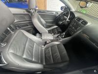 Usado VW Golf Cabriolet 140 CV (102 kW) 2012 Negro Descapotable