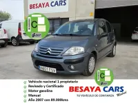 Usado Citroën C3 61 CV (44 kW) 2007 Gris / plata Berlina