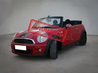 Usado Mini One Cabriolet 98 CV (72 kW) 2012 Rojo Descapotable