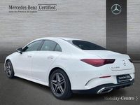 Usado Mercedes CLA200 AMG line 163 CV (119 kW) 2023 Blanco polar  pintura unicolor Berlina