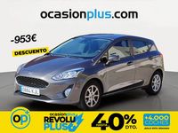 Usado Ford Fiesta Trend+ 85 CV (62 kW) 2018 Gris Utilitario