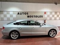 Usado Audi A5 Sportback 177 CV (130 kW) 2014 Gris / plata Utilitario