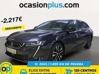 Usado Peugeot 508 SW GT 131 CV (96 kW) 2021 Azul Familiar