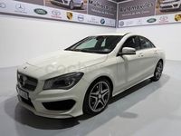 Usado Mercedes CLA220 AMG line 177 CV (130 kW) 2015 Blanco Berlina