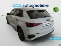 Usado Audi A3 Sportback S-Line 150 CV (110 kW) 2022 Blanco Utilitario
