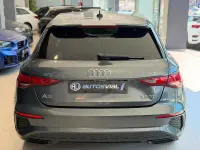 Usado Audi A3 S-Line 150 CV (110 kW) 2021 Gris / plata Berlina