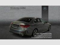 Usado Mercedes C200 AMG line 204 CV (150 kW) 2022 Gris / plateado Berlina