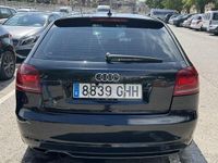Usado Audi A3 S-Line 105 CV (77 kW) 2008 Negro Berlina