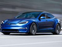 Usado Tesla Model S Long Range AWD 386 kW (525 CV) 2020 Gris Utilitario