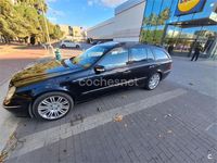 Usado Mercedes E280 Avantgarde 190 CV (139 kW) 2006 Negro Familiar