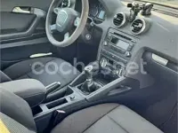 Usado Audi A3 Ambiente 105 CV (77 kW) 2011 Negro Utilitario
