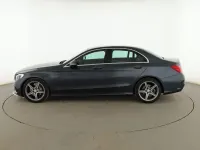 Usado Mercedes C220 AMG line 170 CV (125 kW) 2016 Gris Berlina