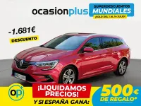 Usado Renault Mégane GrandTour Zen 140 CV (102 kW) 2021 Rojo Familiar