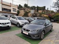Usado Seat Leon FR 184 CV (135 kW) 2016 Gris / plata Berlina
