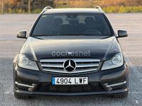 Usado Mercedes C220 170 CV (125 kW) 2012 Negro Familiar