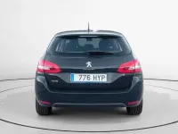 Usado Peugeot 308 Active 131 CV (96 kW) 2014 Negro Familiar