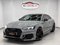 Usado Audi RS5 450 CV (330 kW) 2018 Gris / plata Coupe