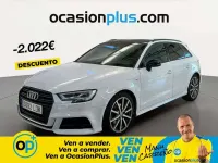 Usado Audi A3 Sportback S-Line 150 CV (110 kW) 2019 Blanco Utilitario