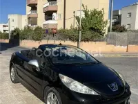 Usado Peugeot 207 CC 120 CV (88 kW) 2008 Negro Descapotable