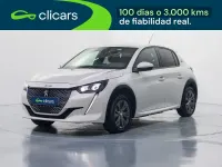 Usado Peugeot e-208 Allure 100 kW (136 CV) 2021 Blanco Utilitario