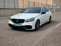 Usado Mercedes E220 Elegance 170 CV (125 kW) 2016 Blanco Berlina