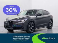 Usado Alfa Romeo Stelvio Ti 209 CV (153 kW) 2021 Gris SUV