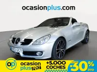 Usado Mercedes SLK200 184 CV (135 kW) 2008 Plateado Descapotable