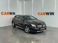 Käytetty Mercedes GLA220 AMG line 170 HP (125 kW) 2014 Ruskea Katumaasturi