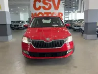 Usado Skoda Fabia Ambition 95 CV (69 kW) 2020 Rojo Utilitario