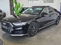 Usado Audi A8 S-Line 286 CV (210 kW) 2019 Negro Berlina