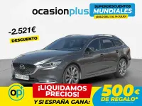 Usado Mazda 6 Signature 184 CV (135 kW) 2018 Gris Familiar