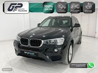 Usado BMW X3 149 CV (109 kW) 2017 Negro SUV