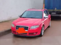 Usado Audi A4 136 CV (100 kW) 2006 Rojo Familiar