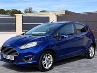 Usado Ford Fiesta Titanium 82 CV (60 kW) 2015 Azul Berlina
