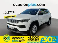 Usado Jeep Compass Longitude 130 CV (95 kW) 2022 Blanco SUV