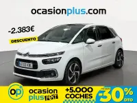 Usado Citroën C4 Shine 150 CV (110 kW) 2017 Blanco Monovolumen