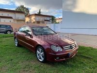 Usado Mercedes CLK220 150 CV (110 kW) 2005 Granate Coupe