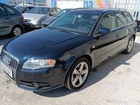 Usado Audi A4 S-Line 170 CV (125 kW) 2008 Azul Familiar