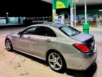 Usado Mercedes C220 AMG line 170 CV (125 kW) 2016 Gris / plata Familiar